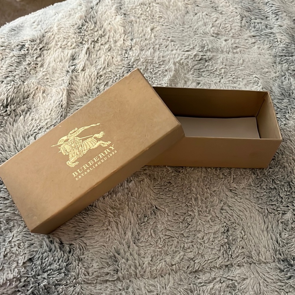 Authentic Burberry sunglass Box